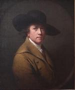 Joseph wright of derby Self portrait oil painting on canvas